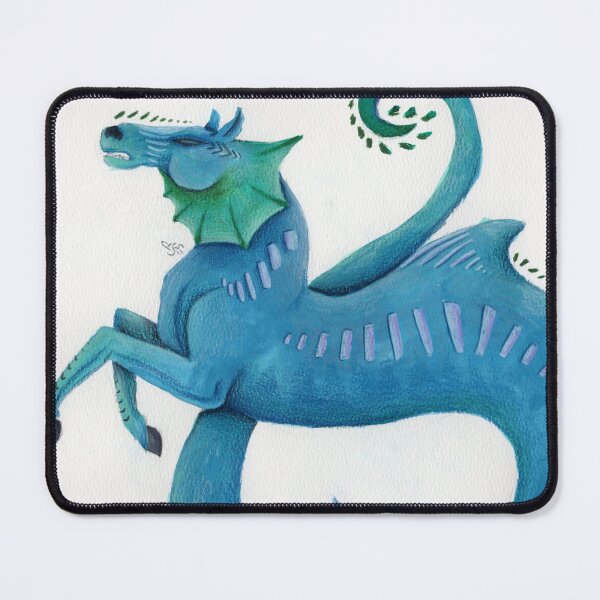 Item preview, blue hippocampus designed and sold by Griffinfire.