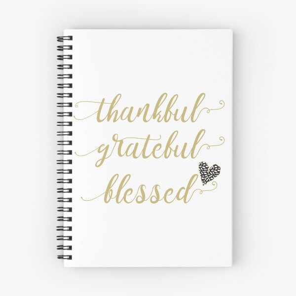 Item preview, thankful grateful and blessed thanksgiving quote design designed and sold by MGdezigns.