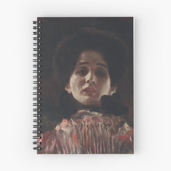 Item preview, Gustav Klimt Austrian painter Dame en face mit plisiertem Kleid (circa 1898) designed and sold by TeeARTHY.