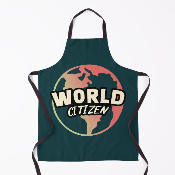 Item preview, World Citizen || Minimalist Planet Earth || Colorful World Map designed and sold by MadSwellDesigns.