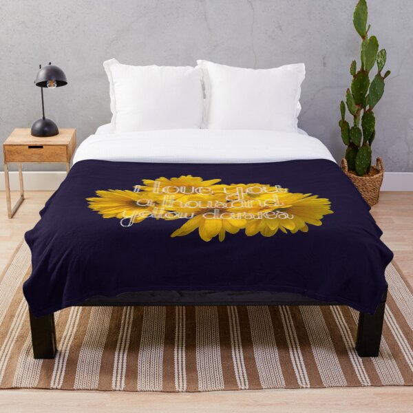 Item preview, Te amo mil margaritas amarillas designed and sold by LettuceLeaf.
