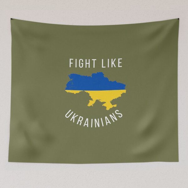 Item preview, Fight Like Ukrainians designed and sold by 99Posters.