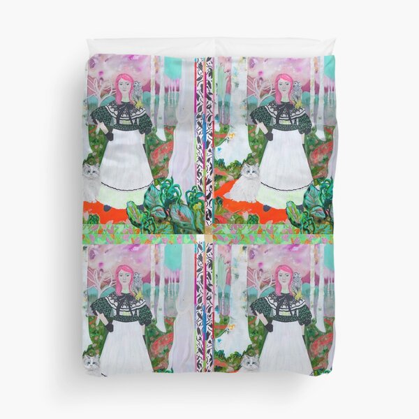 Fantasies of the Golden Hour Duvet Cover