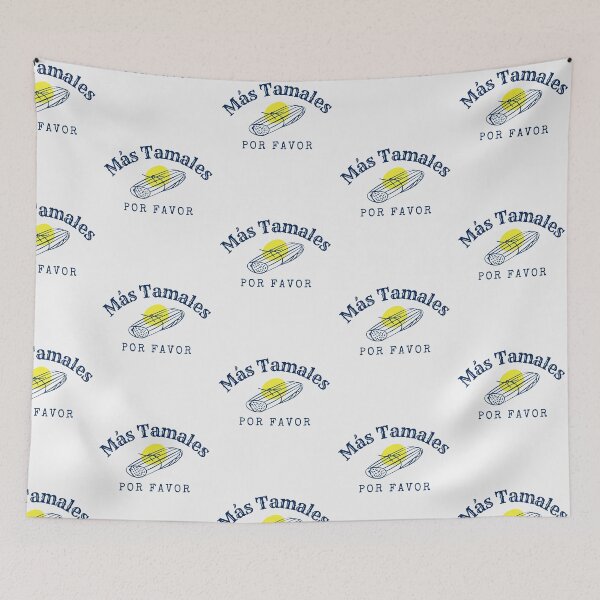 Item preview, Authentic Mexican Food Lover funny cool tamale graphic / Mas Tamales por favor designed and sold by The Mad Hermit.