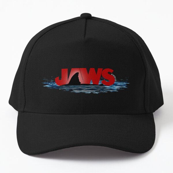Item preview, JAWS LOGO with GREAT WHITE SHARK FIN EMERGING FROM THE OCEAN SURFACE designed and sold by KoolDsigns-FLIX.