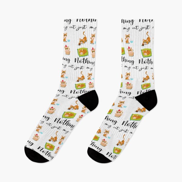 Item preview, Nothing Just My Cat : Just A Girl Who Loves Cats, Cat Mom, Cat Lovers, Gift for Mom, Cute Cat Sweat designed and sold by Lea bolo.