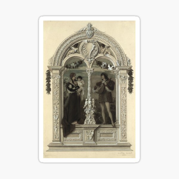 Item preview, Gustav Klimt peintre autrichien Die Jugend designed and sold by TeeARTHY.