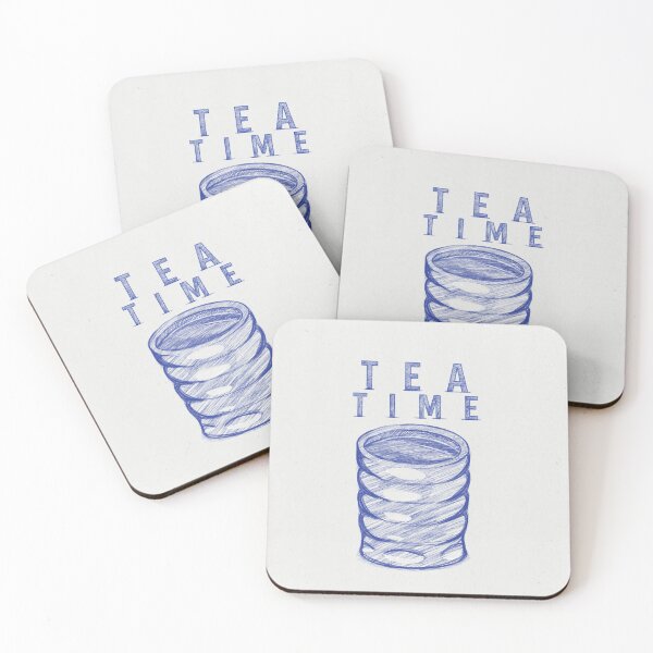 Item preview, Tea time mug hand sketched art designed and sold by Anton-Domin-Art.