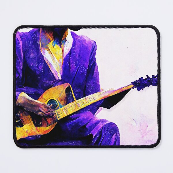 Item preview, Purple guitarist #music designed and sold by JBJart.