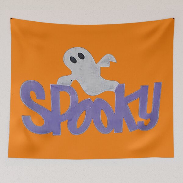 Item preview, Spooky, Spooky Wordart, Happy Halloween card, Halloween, Ghost, Scary Fun,  designed and sold by Nostrathomas66.
