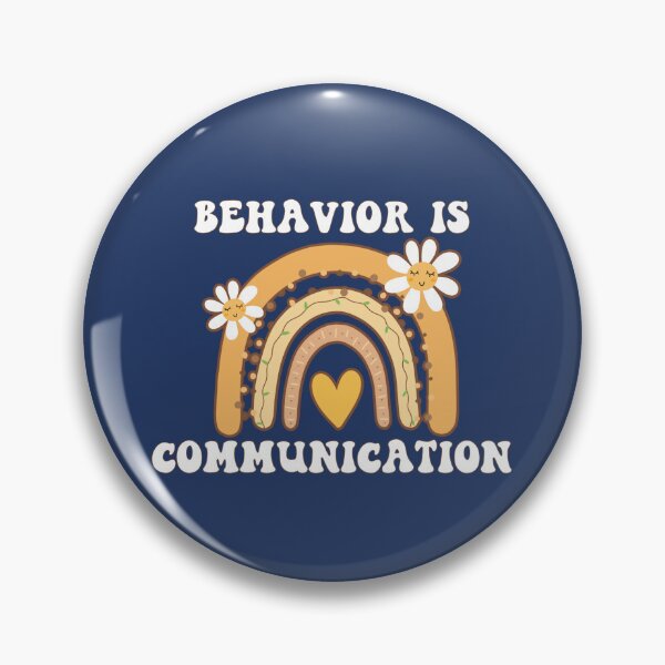 Item preview, Behavior Is Communication SPED Teacher Gift, BCBA , autism , school psychology ,Special Ed Teacher designed and sold by BronikowskiART.