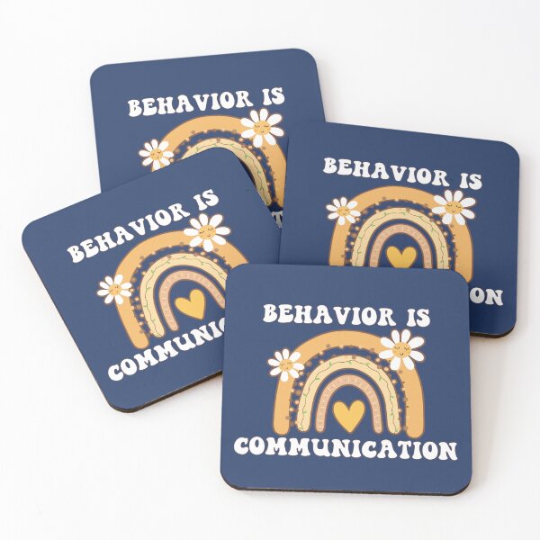 Item preview, Behavior Is Communication SPED Teacher Gift, BCBA , autism , school psychology ,Special Ed Teacher designed and sold by BronikowskiART.