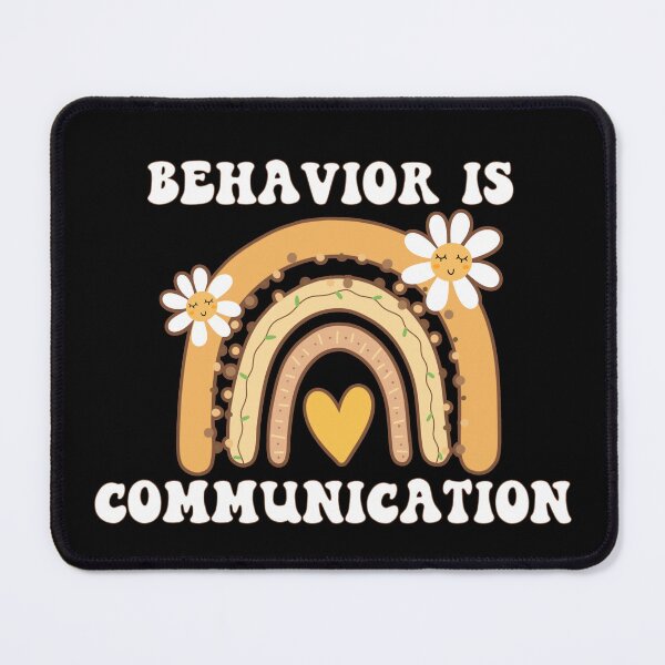 Item preview, Behavior Is Communication SPED Teacher Gift, BCBA , autism , school psychology ,Special Ed Teacher designed and sold by BronikowskiART.