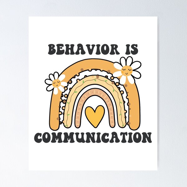 Behavior Is Communication Sped Teacher Gift, Bcba , Autism , School Psychology ,Special Ed Teacher Long Sleeve T-Shirt