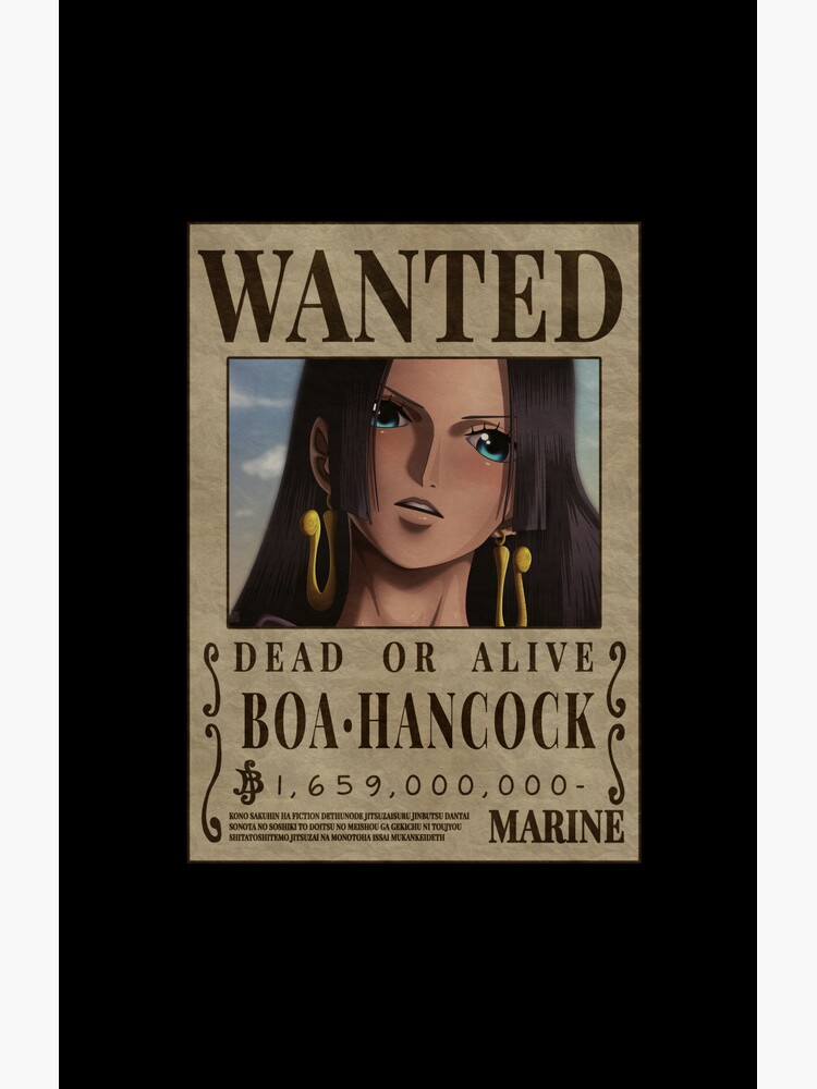 Holz Poster, Shanks, One Piece, Wanted