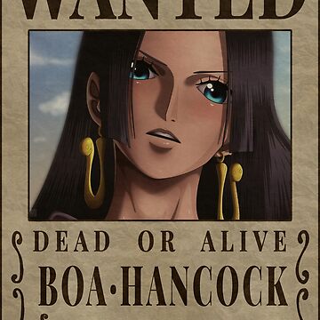 Boa Hancock One Piece Wanted Shichibukai Bounty Jigsaw Puzzle by