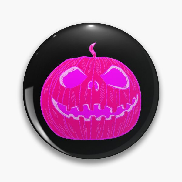 Artikelvorschau, Rosa Halloween-Kürbiskopf entworfen und verkauft von CryptoEnths.