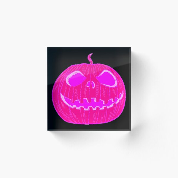 Item preview, Pink Halloween Pumpkinhead designed and sold by CryptoEnths.