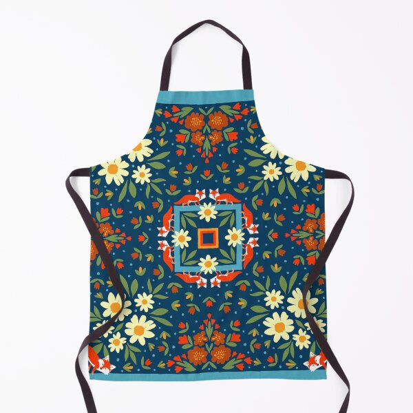 Item preview, Fox Flowers Bandana Design designed and sold by RDevane.