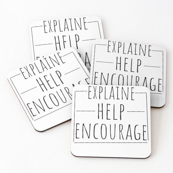 Item preview, Explaine, help, encourage designed and sold by reka88.