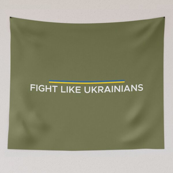 Item preview, Fight Like Ukrainians designed and sold by 99Posters.