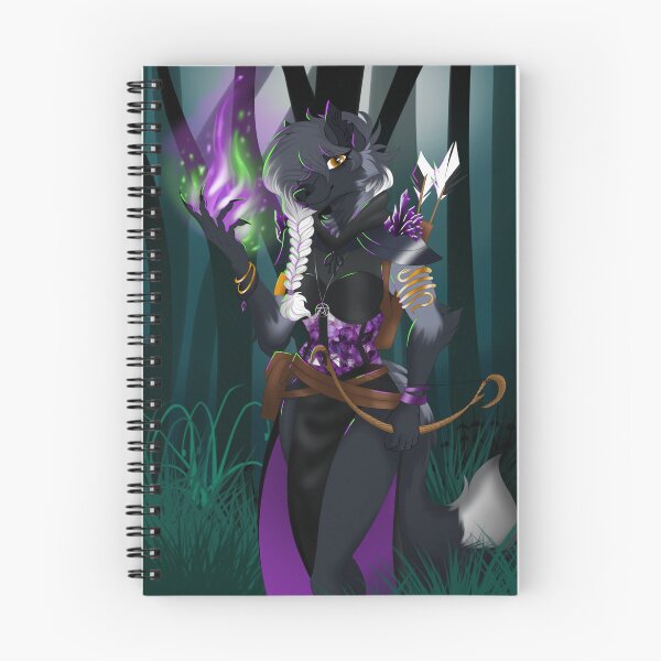 Item preview, Fox Sorceress Poster designed and sold by Queen-Rosaleen.