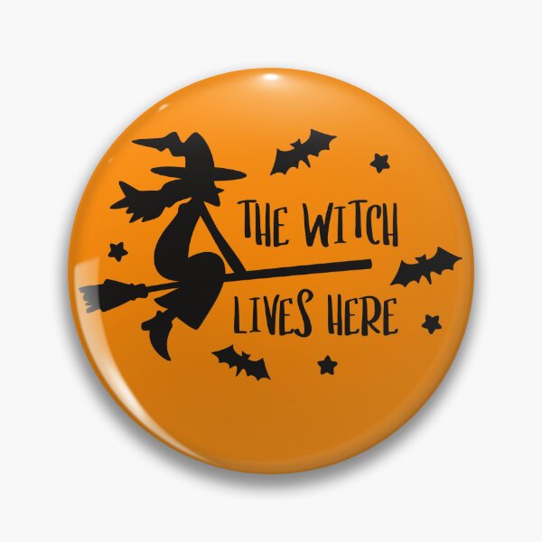 Item preview, THE WITCH LIVES HERE designed and sold by SAFREN.