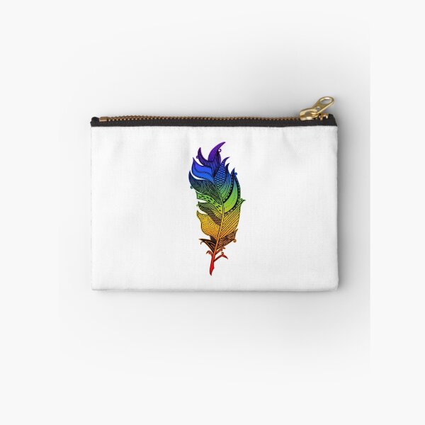 Artikelvorschau, Rainbow Feather Illustration (Transparent) entworfen und verkauft von Laaara1909.