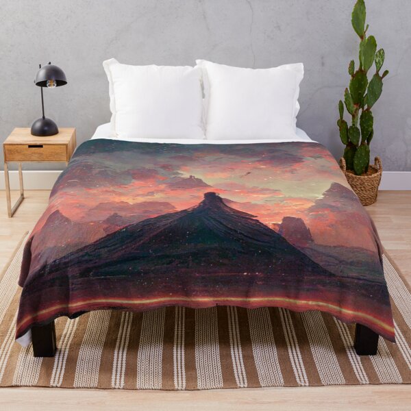 Item preview, View of Mountain on Mars Sci-Fi designed and sold by Tekumart.