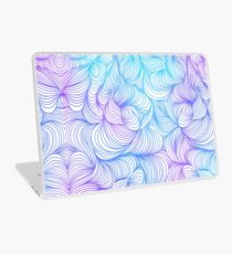 Blue and Purple Swirls Laptop Skin