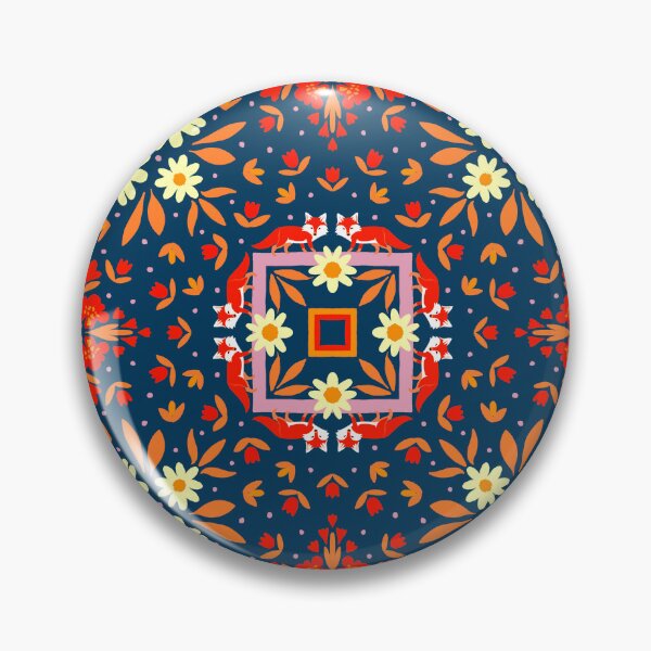 Item preview, Diseño de bandana de flores de zorro designed and sold by RDevane.