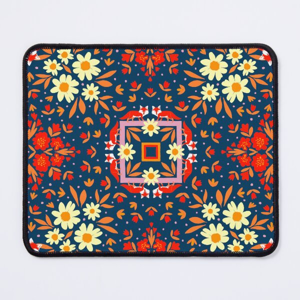 Item preview, Fox Flowers Bandana Design designed and sold by RDevane.
