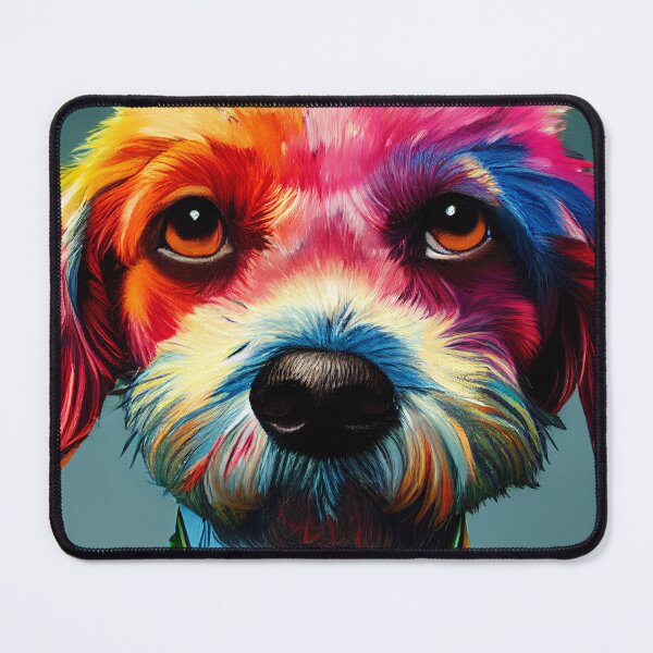 Item preview, Colourful Dog 03 designed and sold by snoutandbeak.