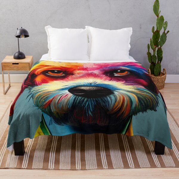 Item preview, Colourful Dog 03 designed and sold by snoutandbeak.