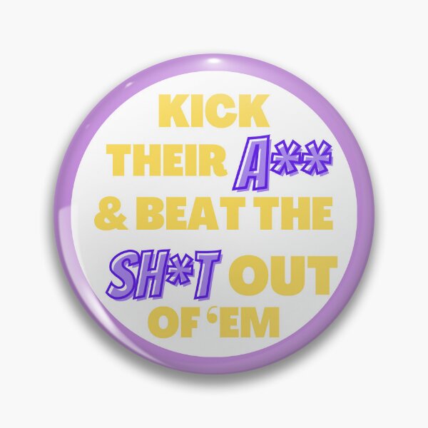 Item preview, Student section cheer Game day pin /sticker  designed and sold by geauxin south.