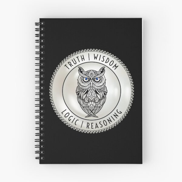Item preview, Truth Wisdom Logic Reasoning Owl designed and sold by Yiorgos Designs.
