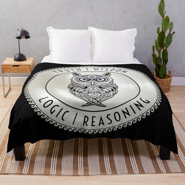 Item preview, Truth Wisdom Logic Reasoning Owl designed and sold by Yiorgos Designs.