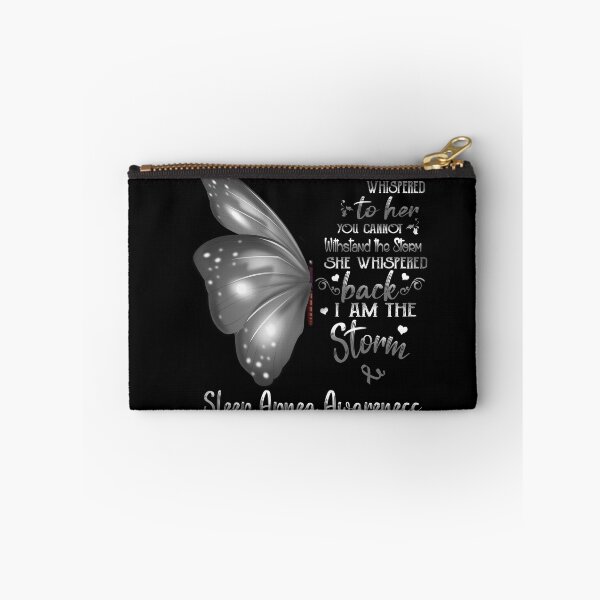 Item preview, She Whispered Back I Am The Storm Sleep Apnea Awareness Butterfly designed and sold by frechettee.