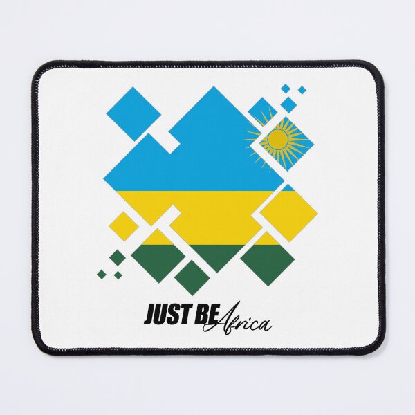 Item preview, Rwanda Cubed Flat - w/ text designed and sold by JustBeAfrica.