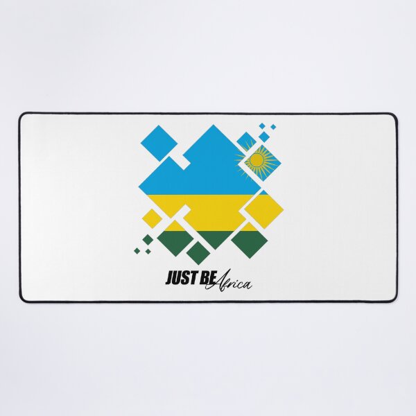 Item preview, Rwanda Cubed Flat - w/ text designed and sold by JustBeAfrica.