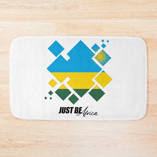 Item preview, Rwanda Cubed Flat - w/ text designed and sold by JustBeAfrica.