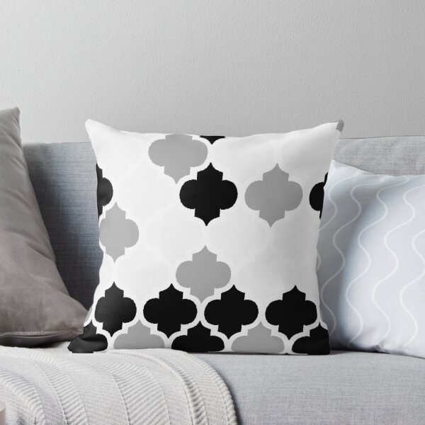 Item preview, MOROCCAN GRAY AND BLACK PATTERN designed and sold by Overthetopsm.