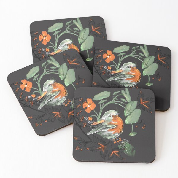 Item preview, Malurus splendens tropaeolum Orange designed and sold by Ether hocromic.