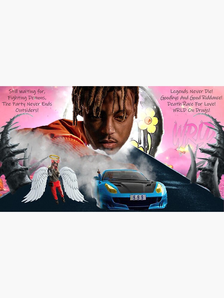 "Juice Wrld Albums merged" Sticker for Sale by Ethanleavitt Redbubble