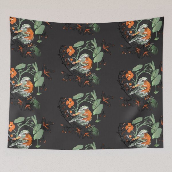 Item preview, Malurus splendens tropaeolum Orange designed and sold by Ether hocromic.
