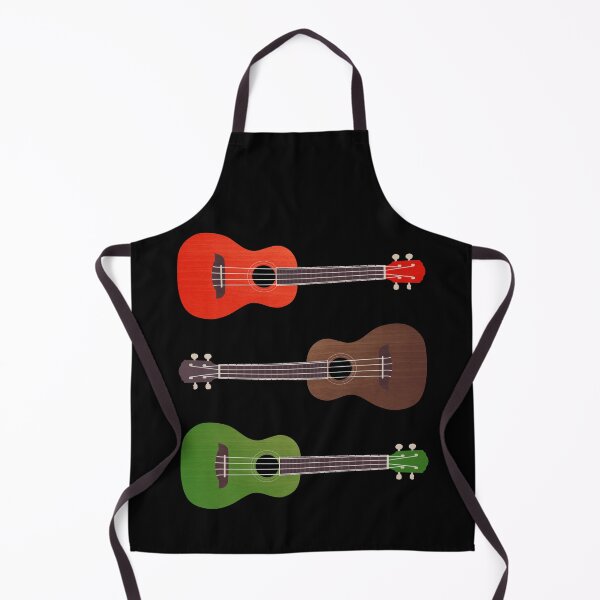 Item preview, Colourful Ukelele Collection - Red, green and brown wood grained designed and sold by Grepthor.