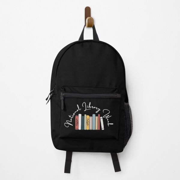 Item preview, happy national library week, cute , black and white illustration. designed and sold by Coolclassy.