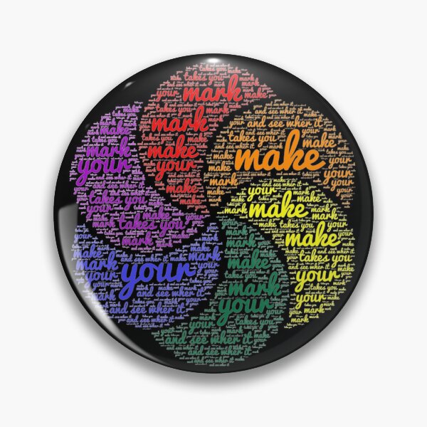 Item preview, Rainbow Retro International Dot Day Make Your Mark, Rainbow Dot Day Quote designed and sold by ghostsanda.