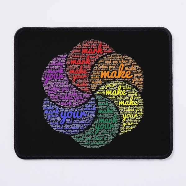 Item preview, Rainbow Retro International Dot Day Make Your Mark, Rainbow Dot Day Quote designed and sold by ghostsanda.