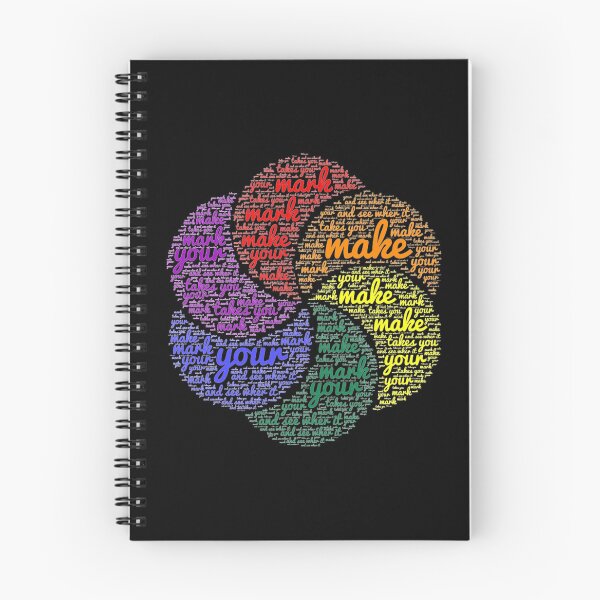 Item preview, Rainbow Retro International Dot Day Make Your Mark, Rainbow Dot Day Quote designed and sold by ghostsanda.